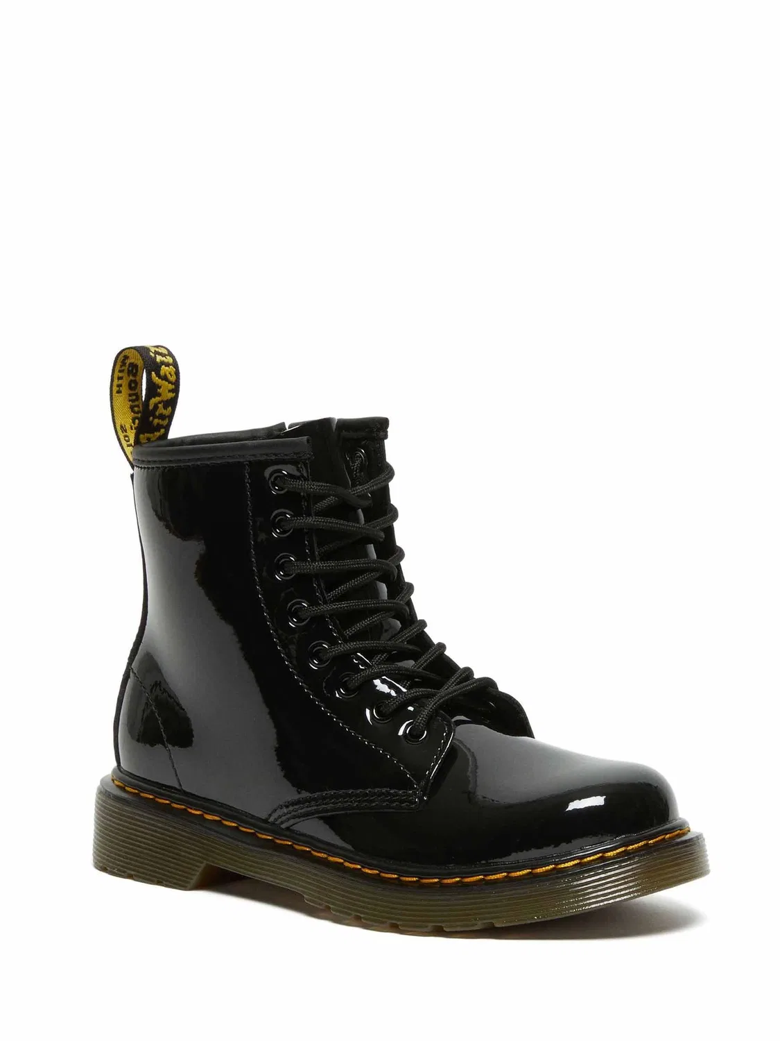 Ботинки Dr. Martens 1460 Patent Lamper, детские, черный