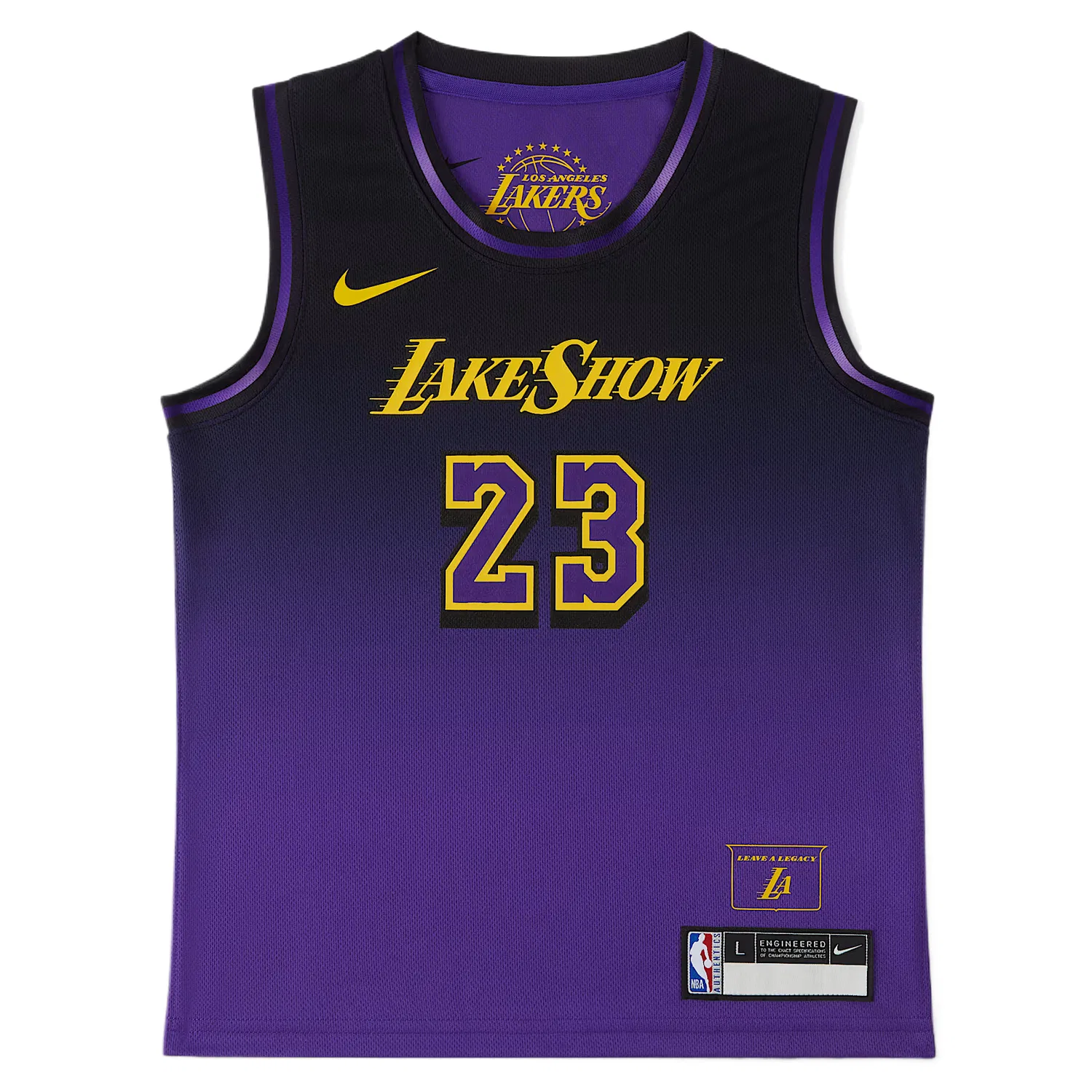 Детская майка без рукавов Nike x NBA Los Angeles Lakers, Фиолетовый