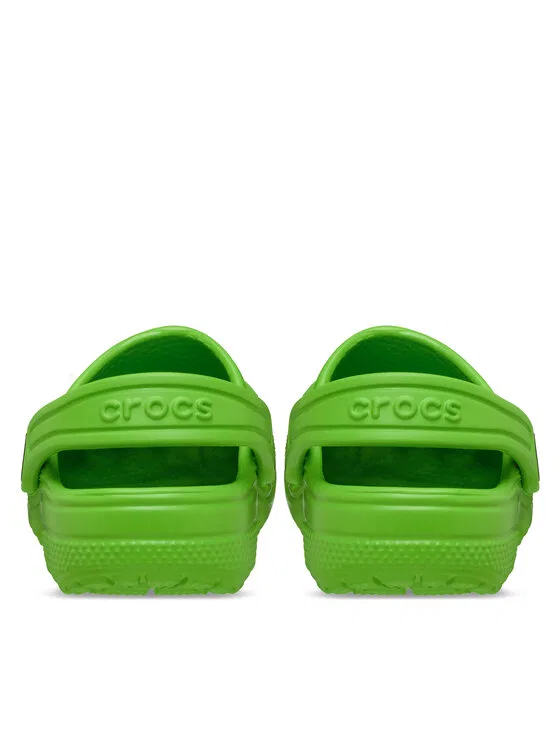 Шлепанцы Classic Clog T Crocs, зеленый — фото 3