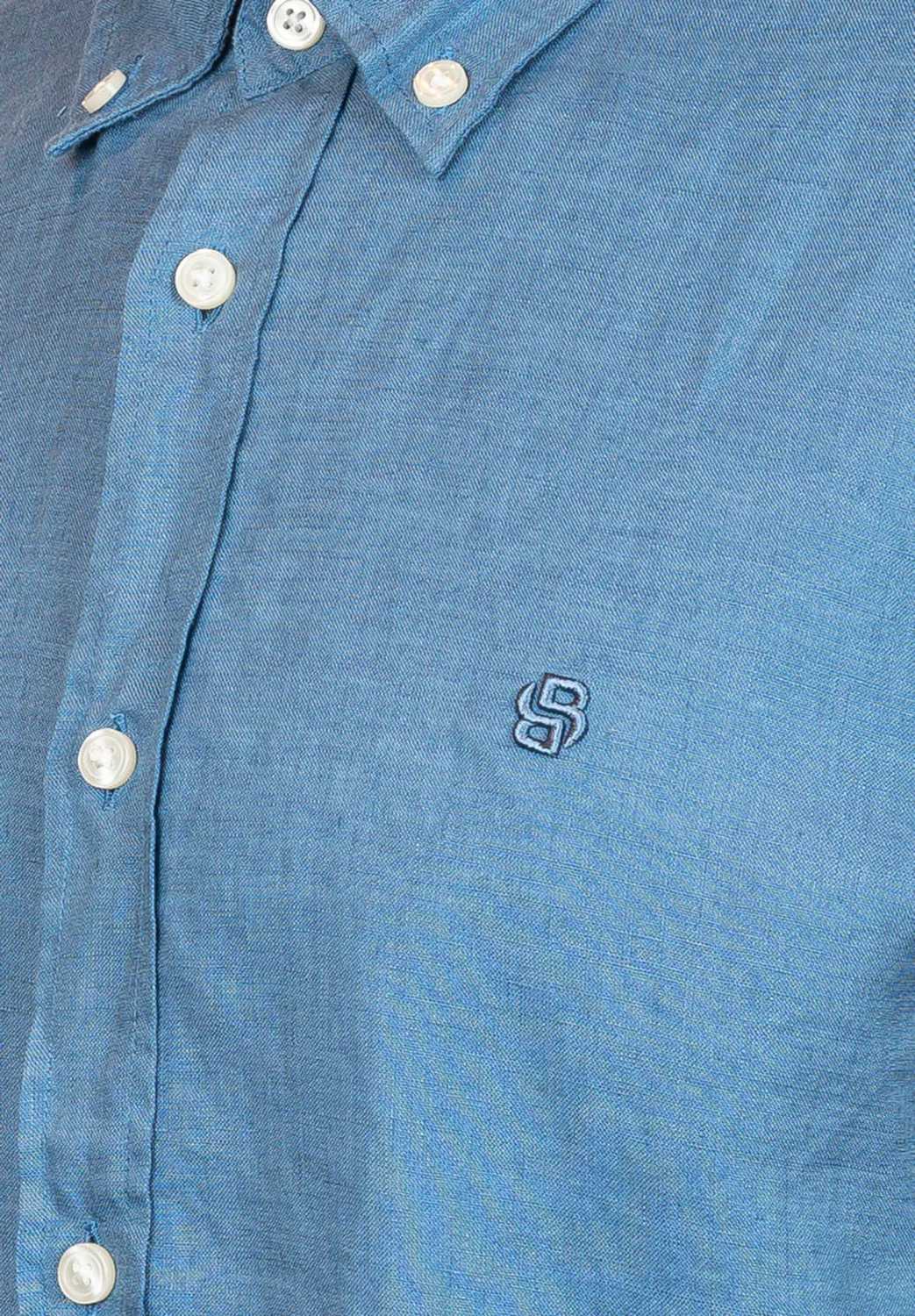 Рубашка Boss Regular fit Button Up Shirt Liam цвета опал — фото 3