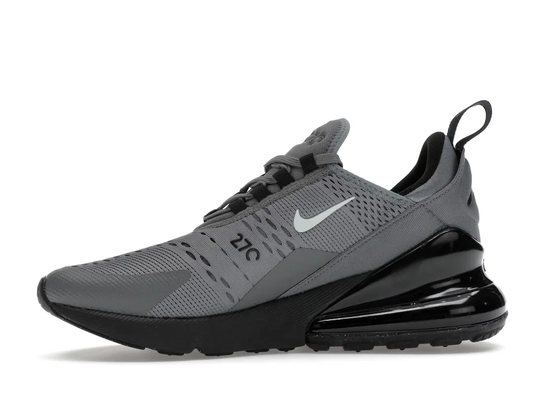 Детские кроссовки для повседневной носки Nike Air Max 270 Nike, Smoke Grey/Black/Bright Mandarin — фото 3