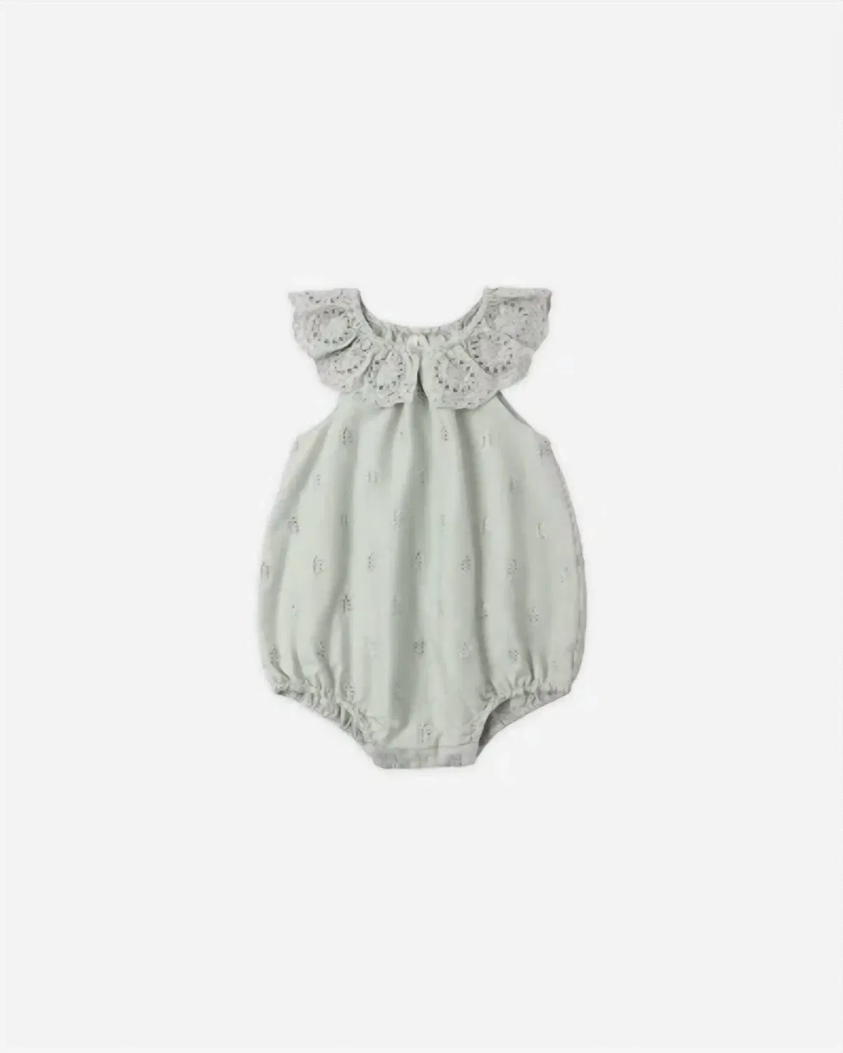 Детский боди-комбинезон для девочек с оборкой Myla Rylee + Cru, Seafoam