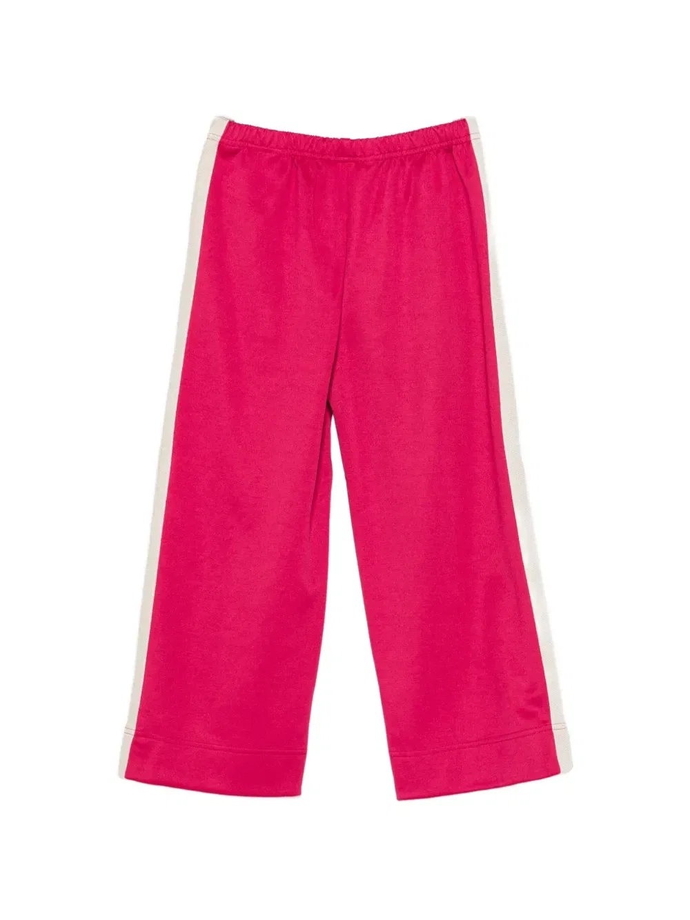 Спортивные брюки с лампасами и логотипом Palm Angels Kids, розовый — фото 2