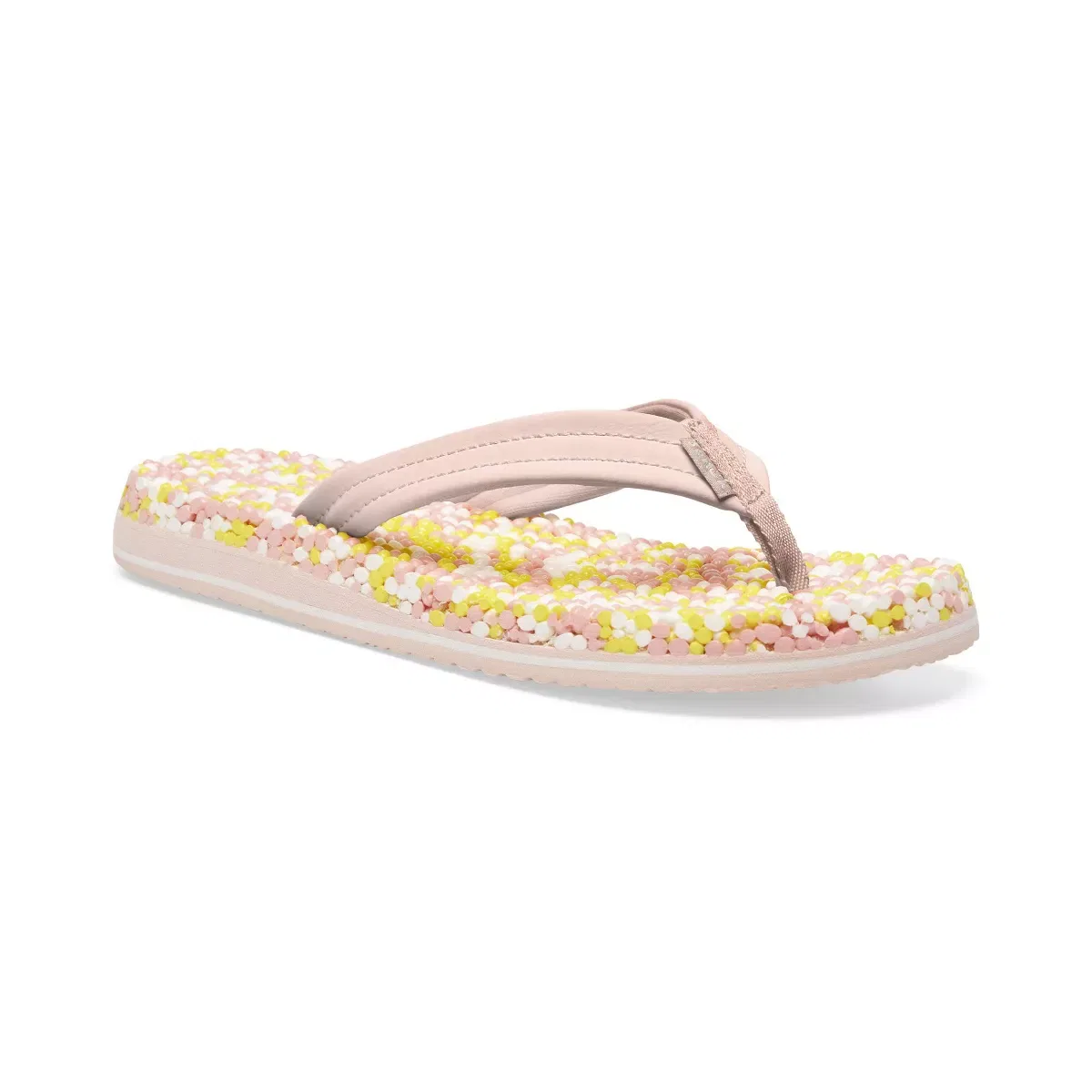 Детские сандалии для девочек с открытым носом Sanuk, Pearl Blush