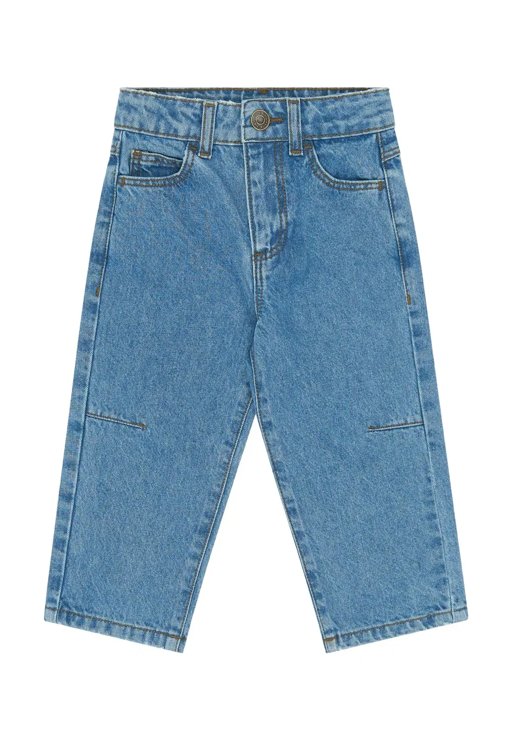 Джинсы Tnstsilvio бочкообразного кроя - джинсы прямого кроя The New Siblings, Medium Blue Denim — фото 3