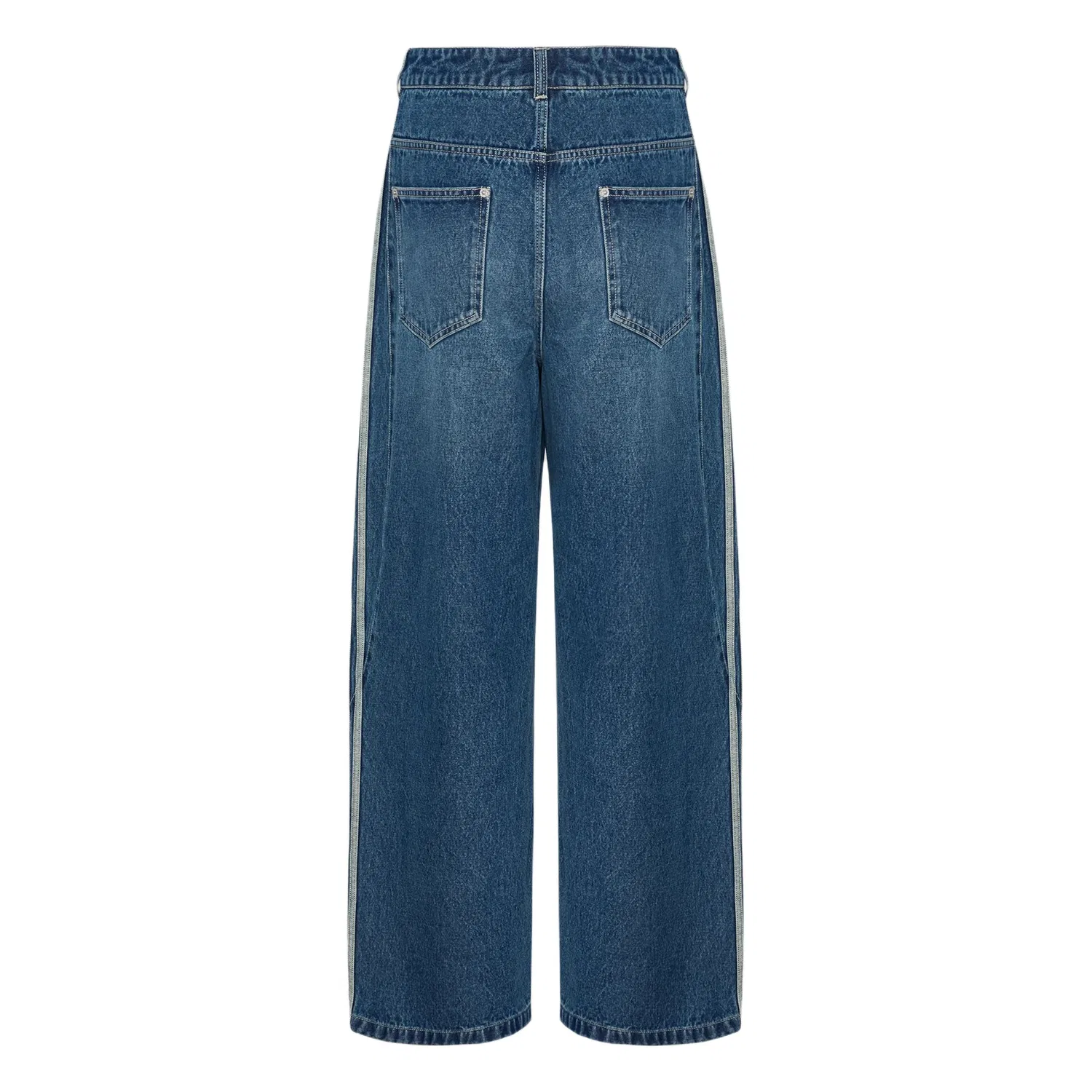 Мужские джинсы с умеренной посадкой Denim Blue Adidas Originals, Denim Blue — фото 3