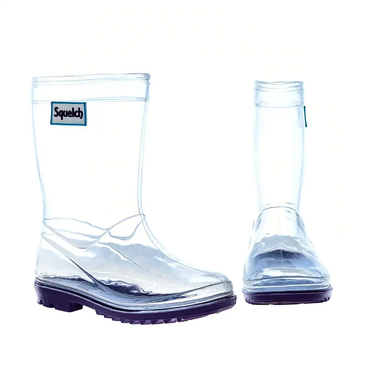 Прозрачные резиновые сапоги Squelch Wellies, Clear