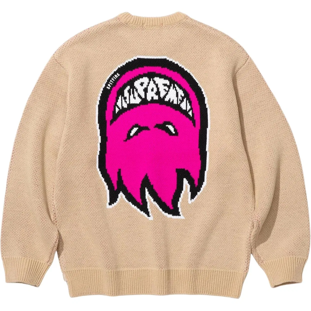 Свитер Supreme X SPITFIRE Crew Neck, Beige