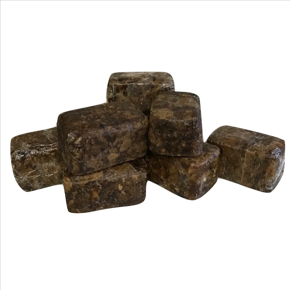 Твердое мыло Raw African Black Soap, SmellGood, 10 л, 35 шт. — фото 2