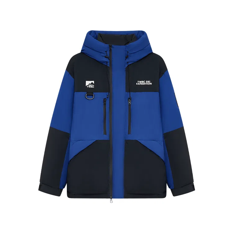 Детское пуховое пальто с принтом Skating Collection Teenie Weenie Men, Klein Blue