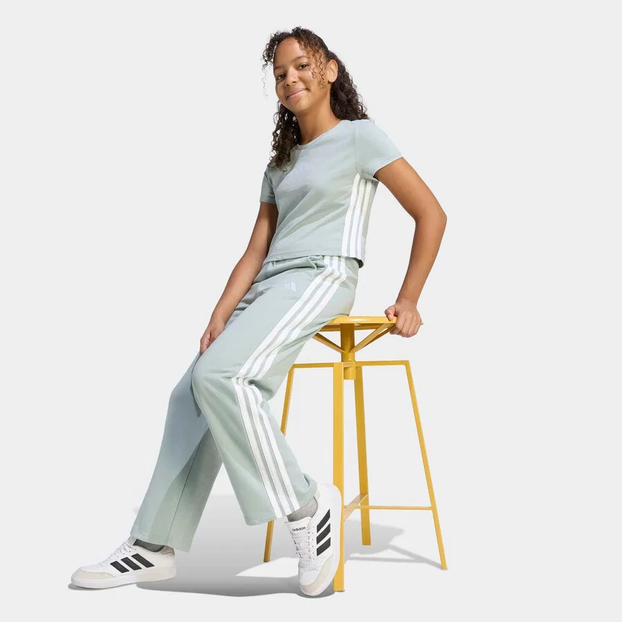 Спортивные брюки ADIDAS SPORTSWEAR свободного кроя, мятного цвета — фото 4