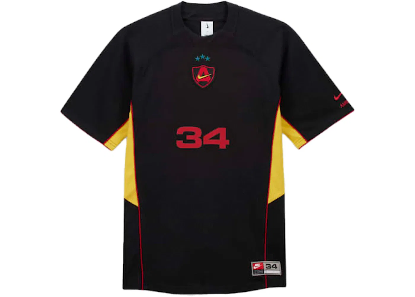Мужская футболка с принтом Nike x AMBUSH Jersey Top (Asia Sizing), Black/Multicolor
