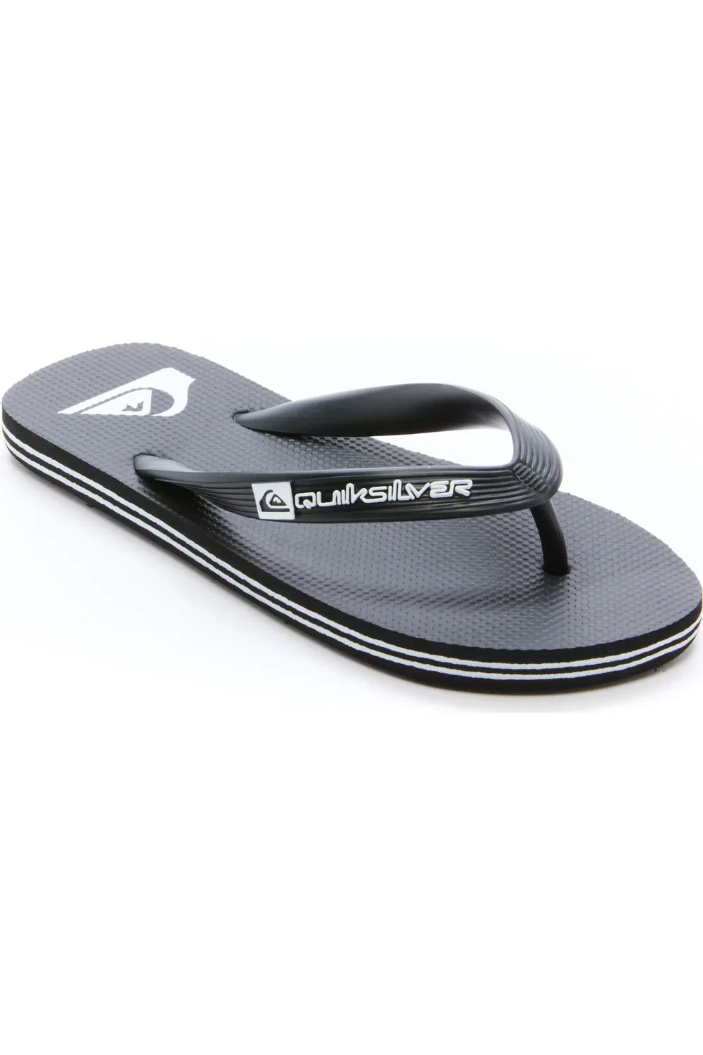 Детские сандалии вьетнамки легкие Moncata Core Quiksilver, черный