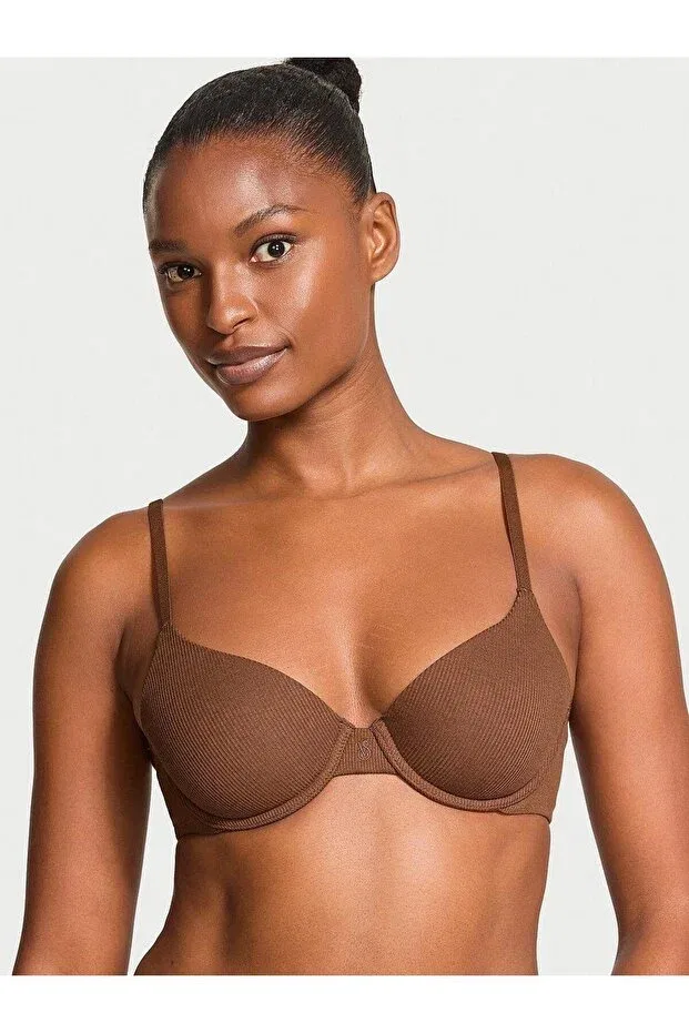 Женский бюстгальтер хлопковый на косточках Victoria'S Secret, Foam