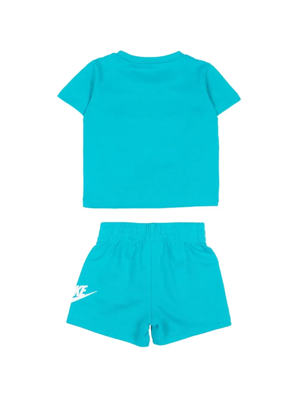 Комплект из футболки и шорт с логотипом Nike Kids, синий — фото 2