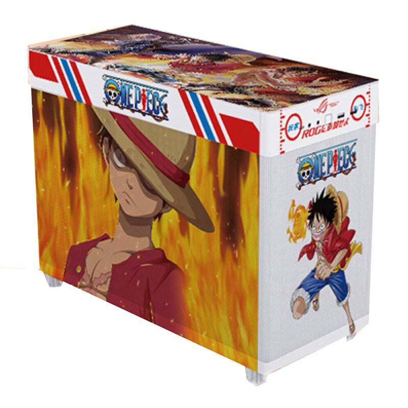 

Корпус ASUS Custom AP201 Ice Cube-One Piece Luffy, Mini Tower, белый/рисунок