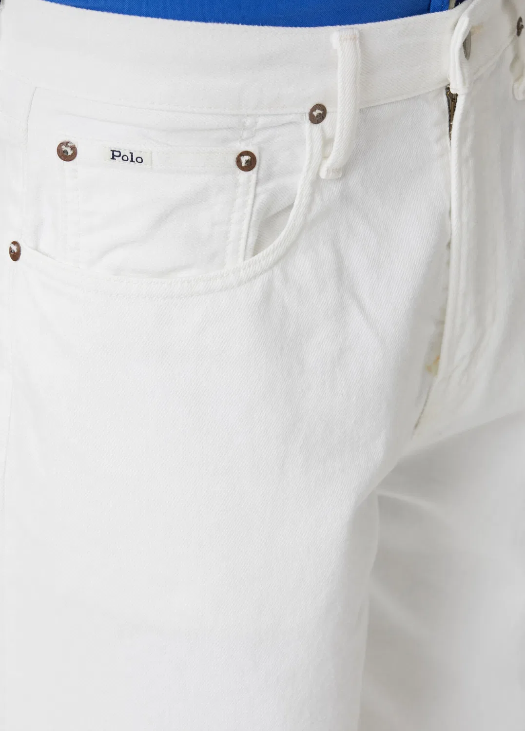 Джинсы Relaxed Rivington Polo Ralph Lauren, white — фото 4