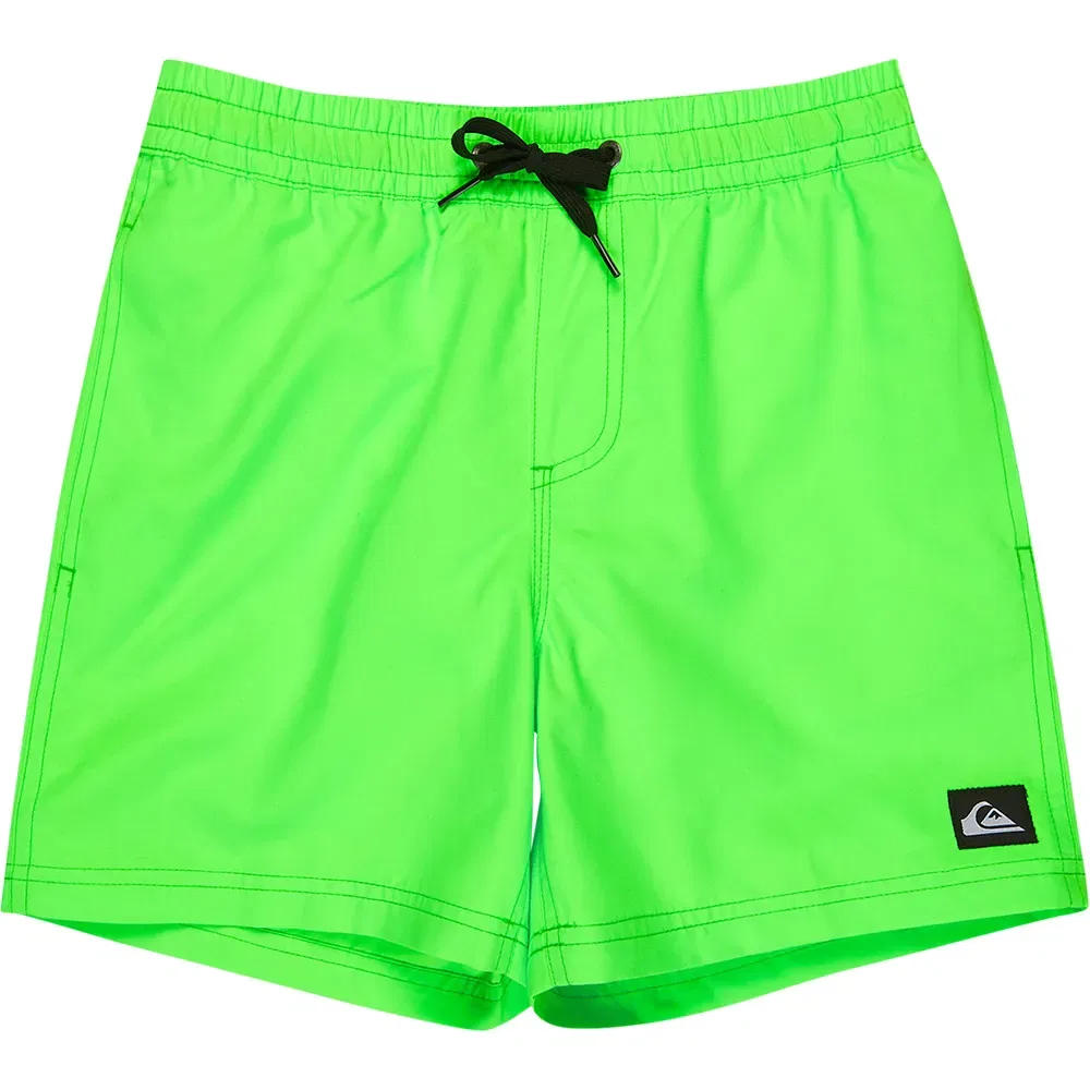Детские плавки для мальчиков с быстросохнущей тканью Everyday Volley 14 Quiksilver, Green