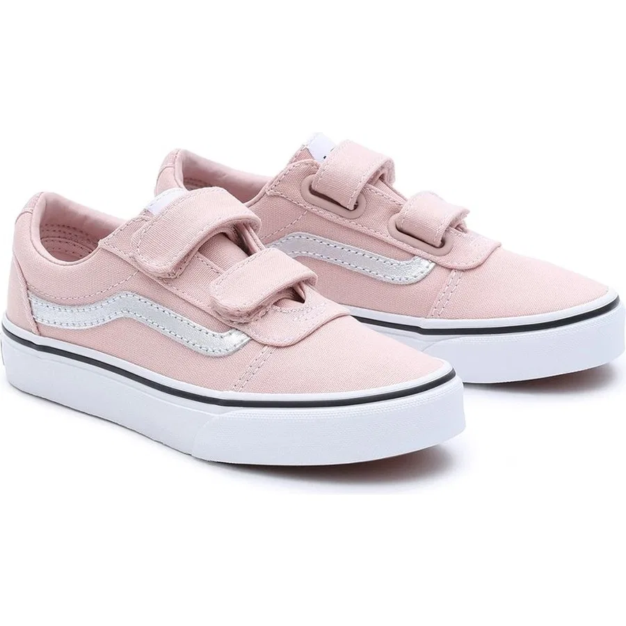 Детские спортивные кроссовки с текстильным верхом Vans Ward, Розовый — фото 3
