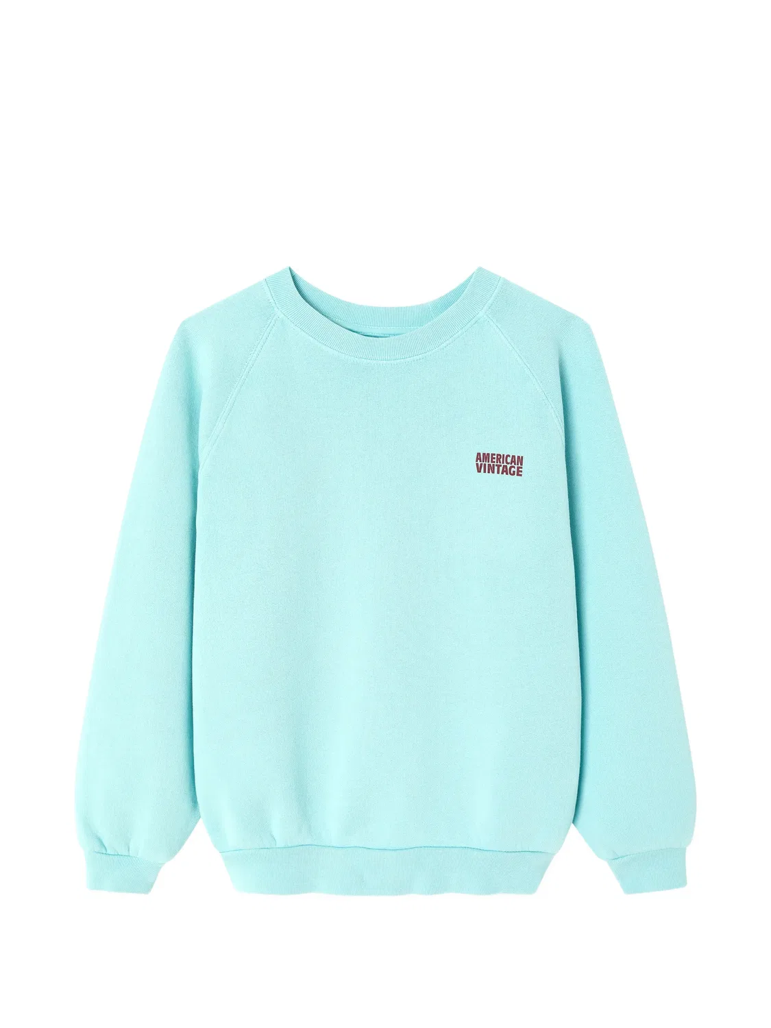 Толстовка Izubird с рукавами реглан American Vintage Kids, синий