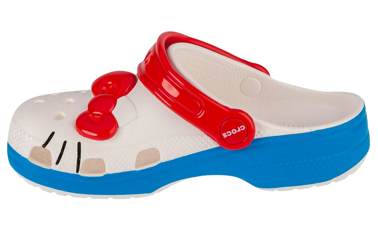 Детские сланцы для девочек Classic Hello Kitty Iam Kids Clog Crocs, Weiss — фото 2