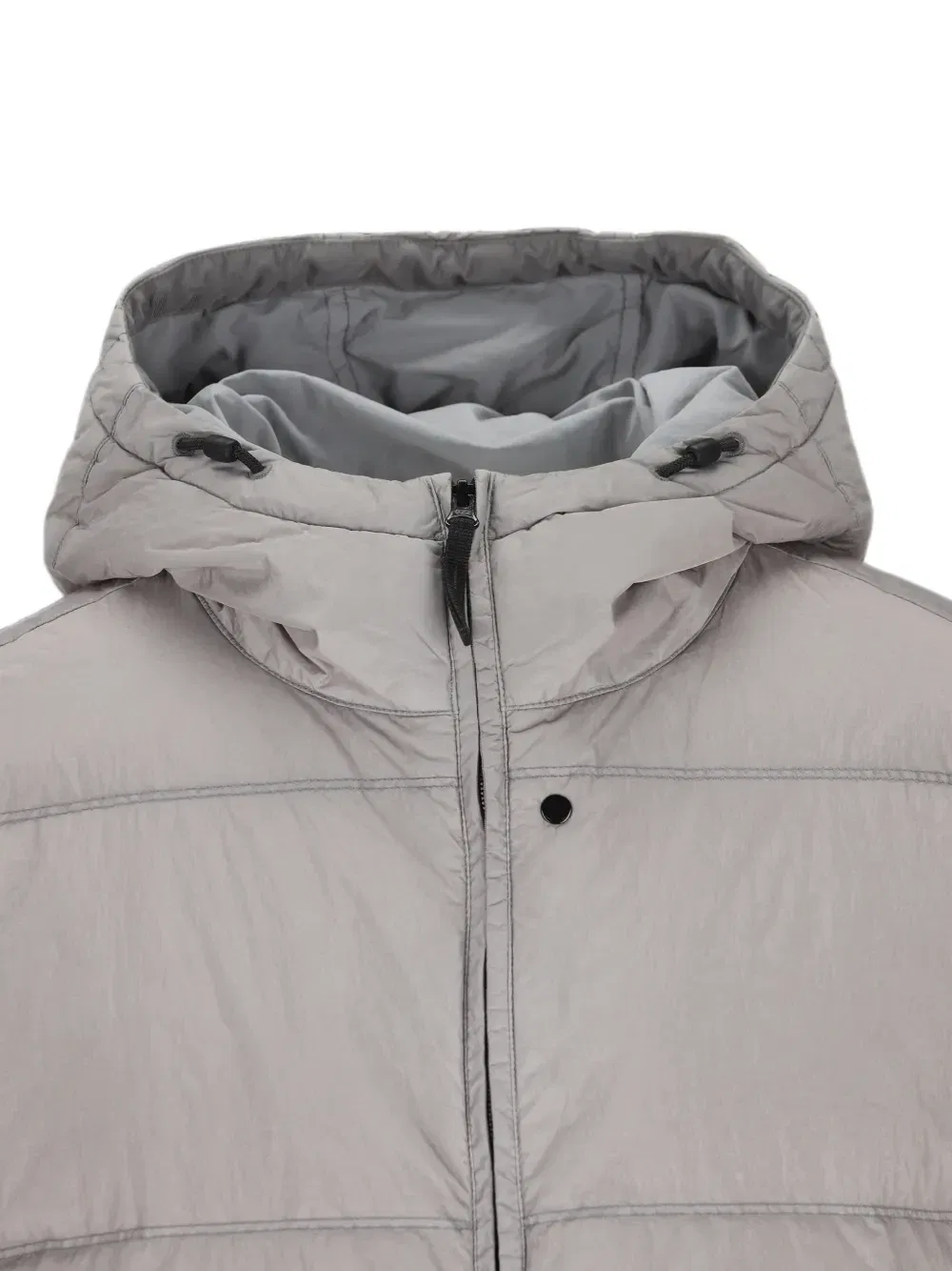 Утепленная куртка из нейлона Crinkle Reps Stone Island, серый — фото 4