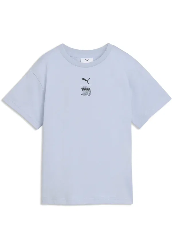 Футболка с принтом Paw Patrol Relaxed Graphic T-shirt Puma, Snow Mountain Blue, синий — фото 4