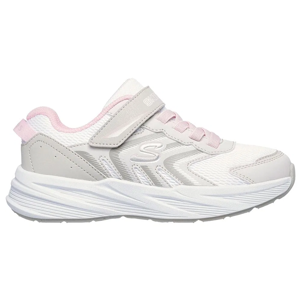 Детские кроссовки для девочек с застежкой-липучкой Microspec Tread Skechers, Light Pink