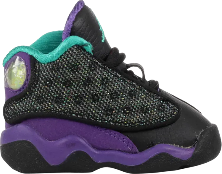 

Кроссовки Air Jordan 13 Retro TD Violet Teal, черный