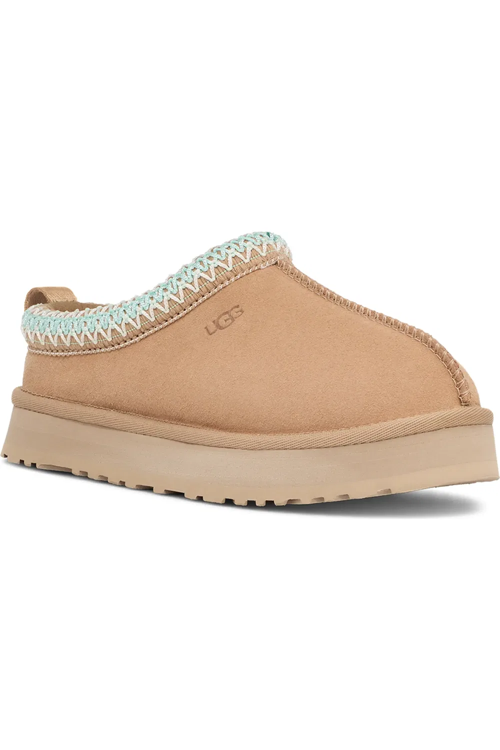 Тапочки детские на платформе Tazz UGG, Sand