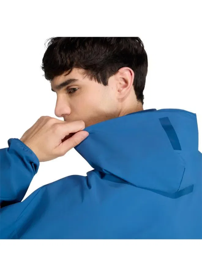 Куртка спортивная свободного кроя Z.N.E. Adidas, бирюзовый — фото 4