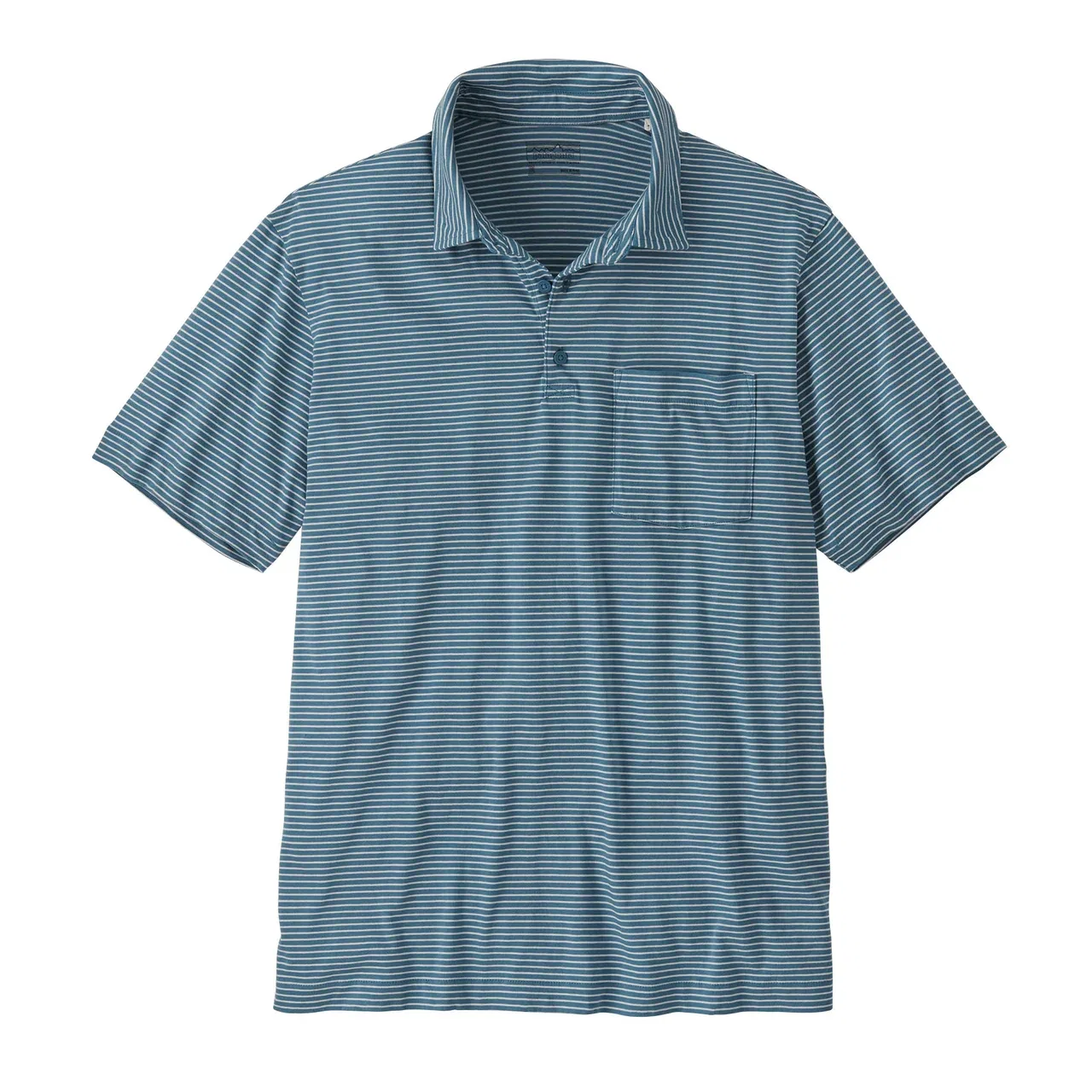 Мужское поло Patagonia, Tranquil Blue/SSTL
