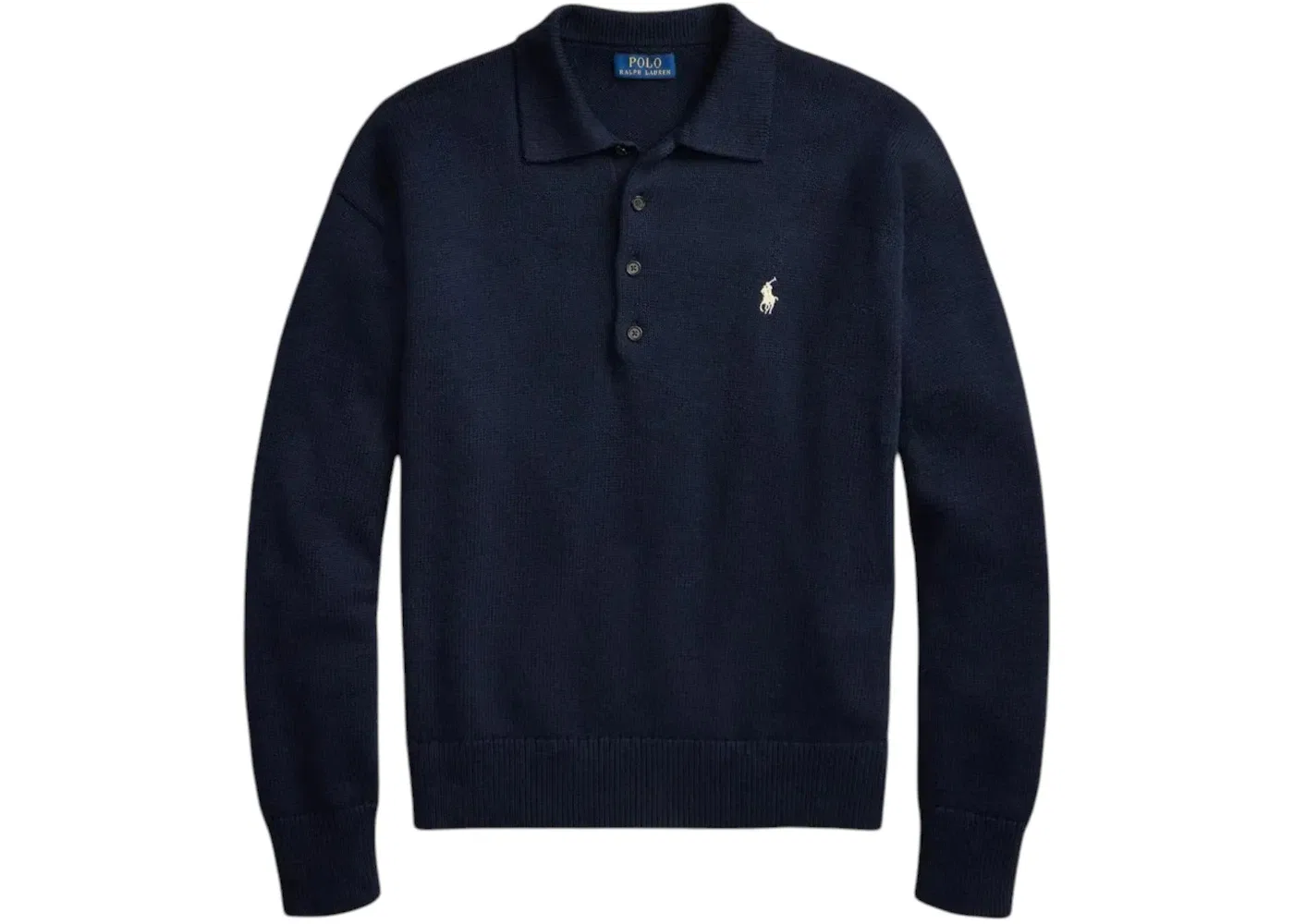 Мужской пуловер с длинным рукавом с принтом Sweater Polo Ralph Lauren, Navy Combo