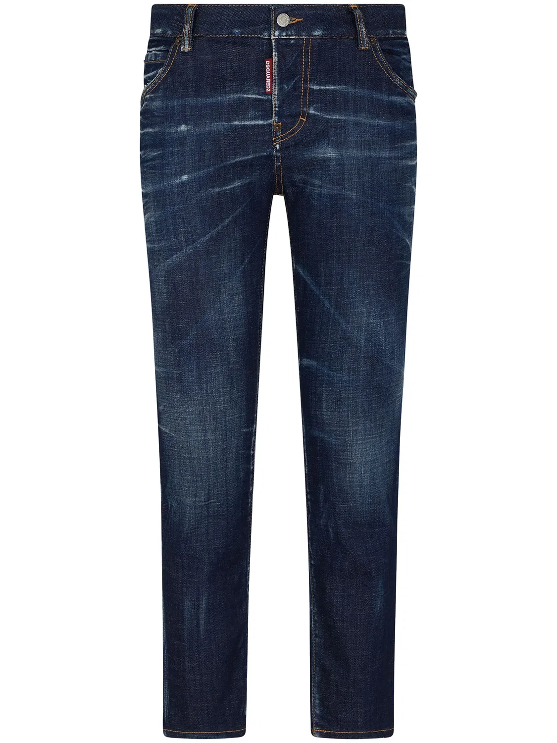 Узкие джинсы Skater DSQUARED2, индиго