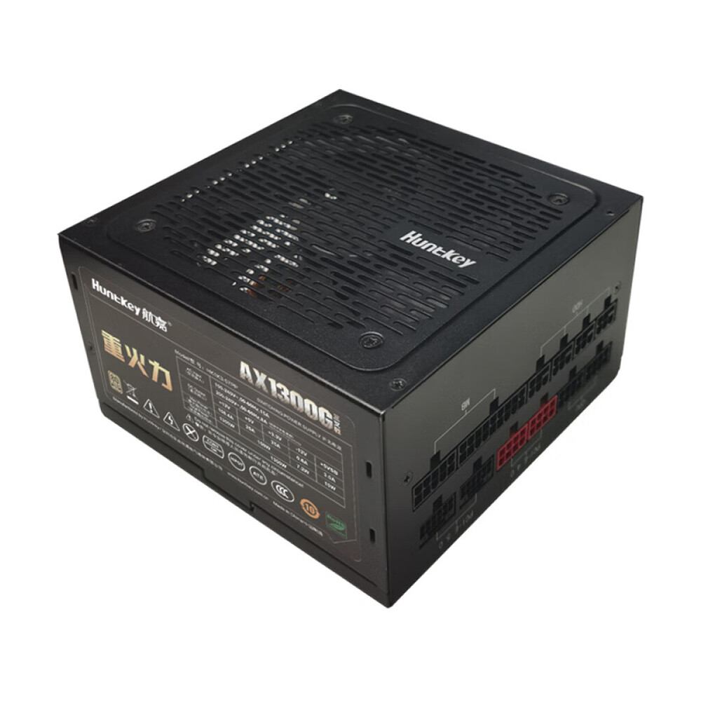 

Блок питания Huntkey Heavy Fire AX1300G, 1300 Вт, чёрный