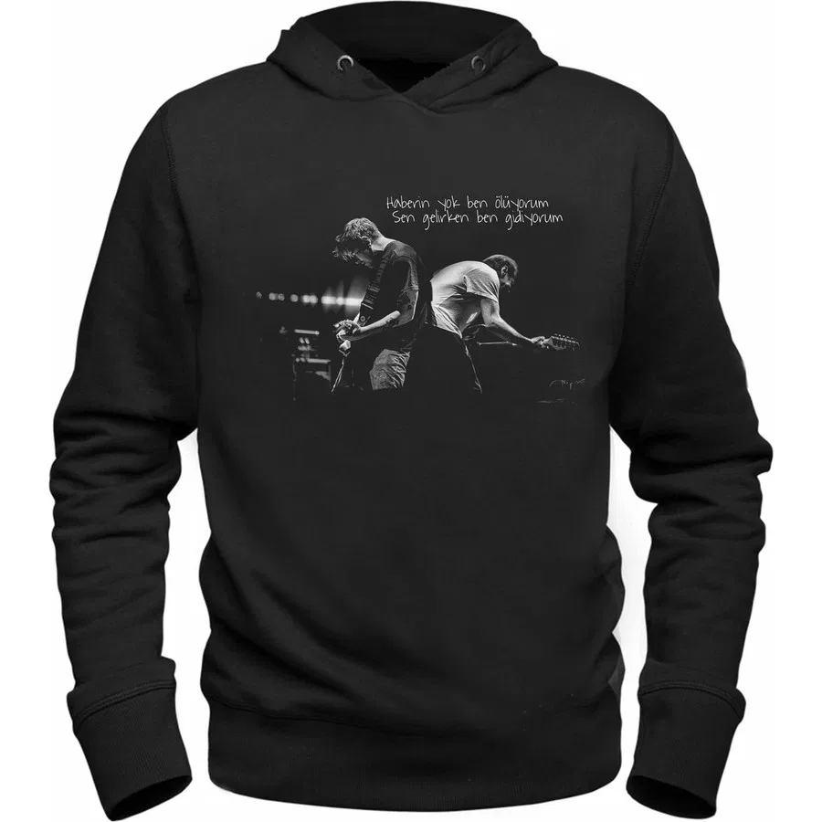 Детский свитшот с принтом Duman Siyah, Черный Alfa Tshirt