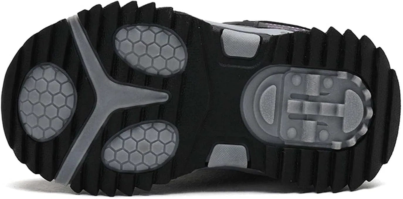 Детские зимние ботинки с меховой подкладкой Snow Boots Eliogn, Black — фото 3