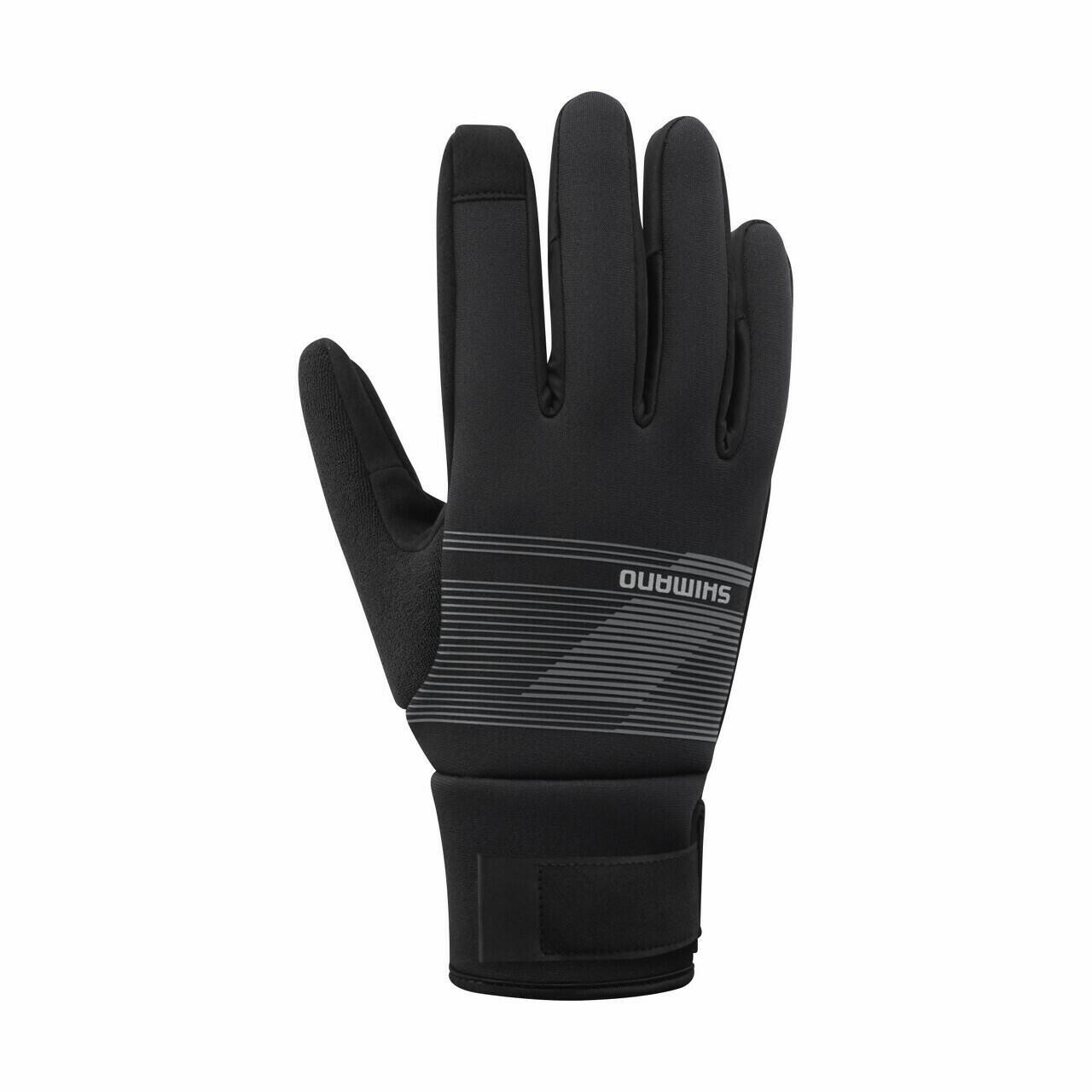 

Ветрозащитные термоперчатки Shimano, черный