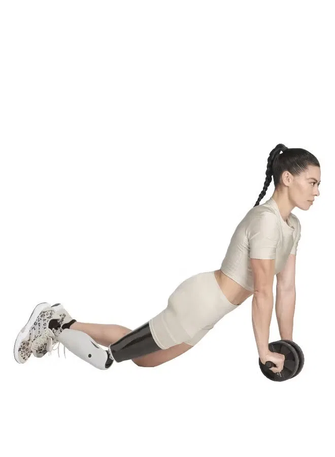 Футболка с блеском Workout Essentials Shine Adidas, бежевый — фото 4
