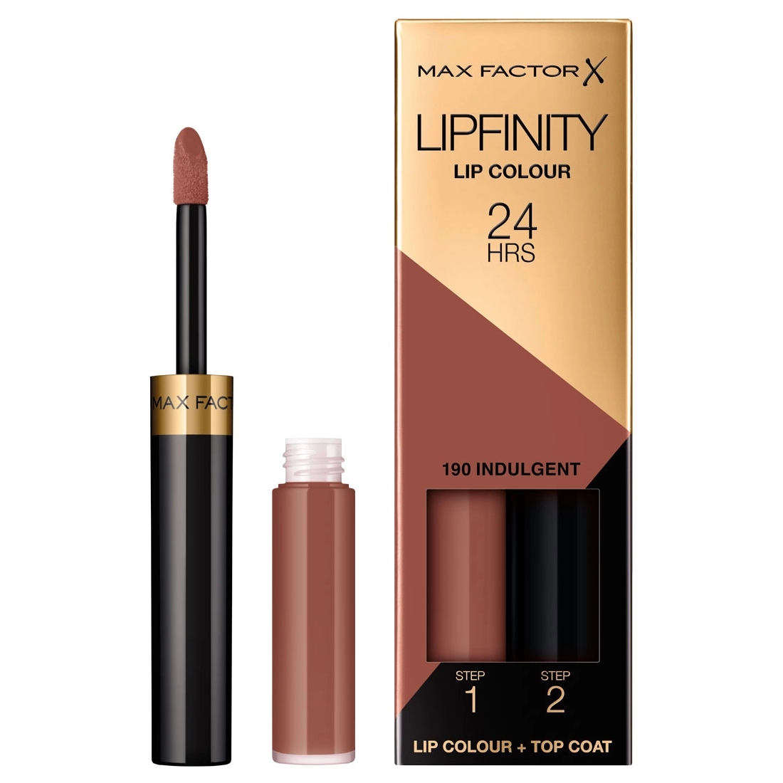 

Двухфазная стойкая помада Max Factor Lipfinity Lip Colour 24H, 190 Indulgent