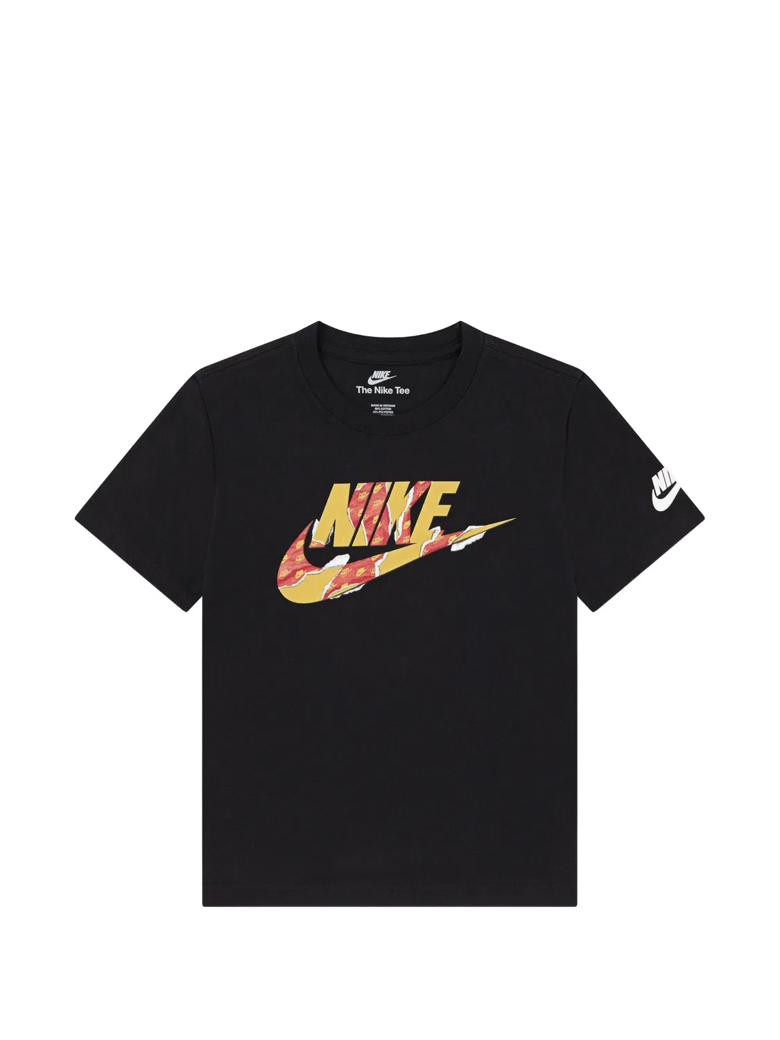 Футболка Unwrapped Futura с логотипом Nike Kids, черный