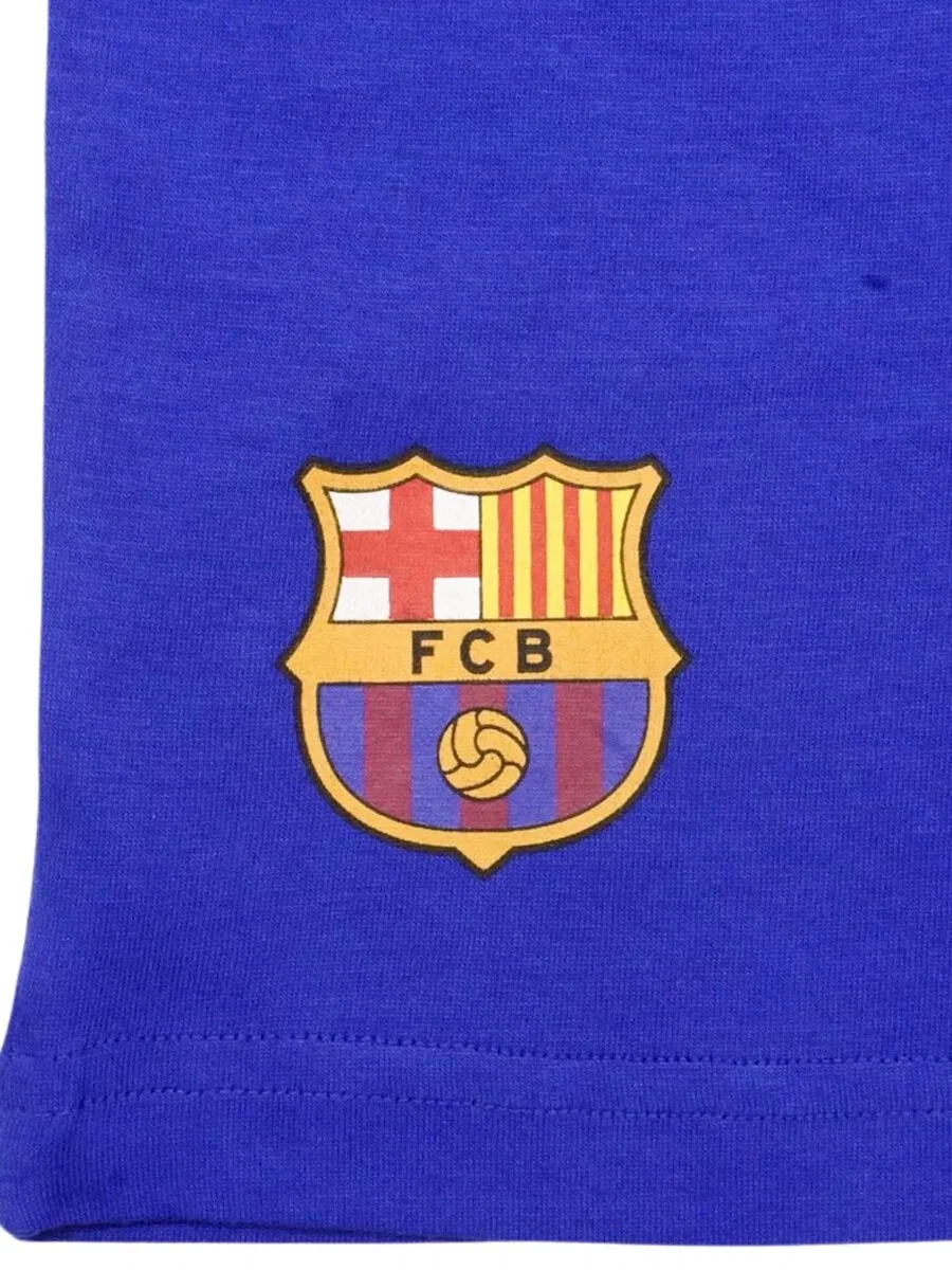 Пижама Cerda 'Short Pajamas Single Jersey FC Barcelona' белого цвета — фото 4