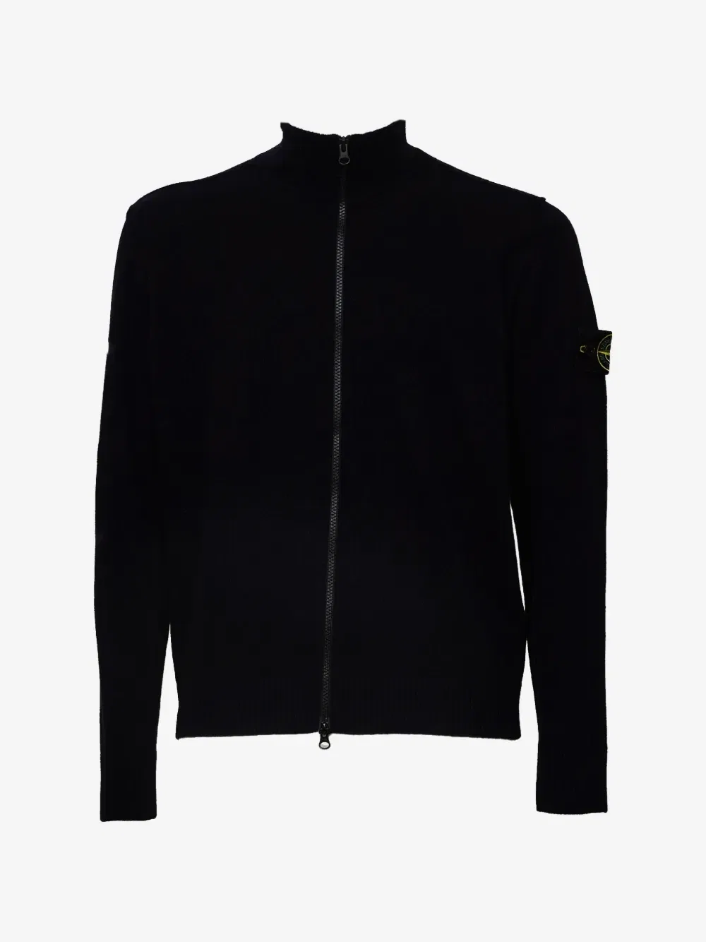 Кардиган на молнии Stone Island, черный