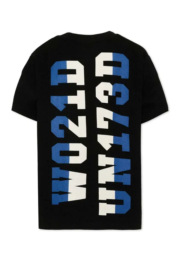 Футболка с принтом Print T-shirt Molo, черный — фото 2