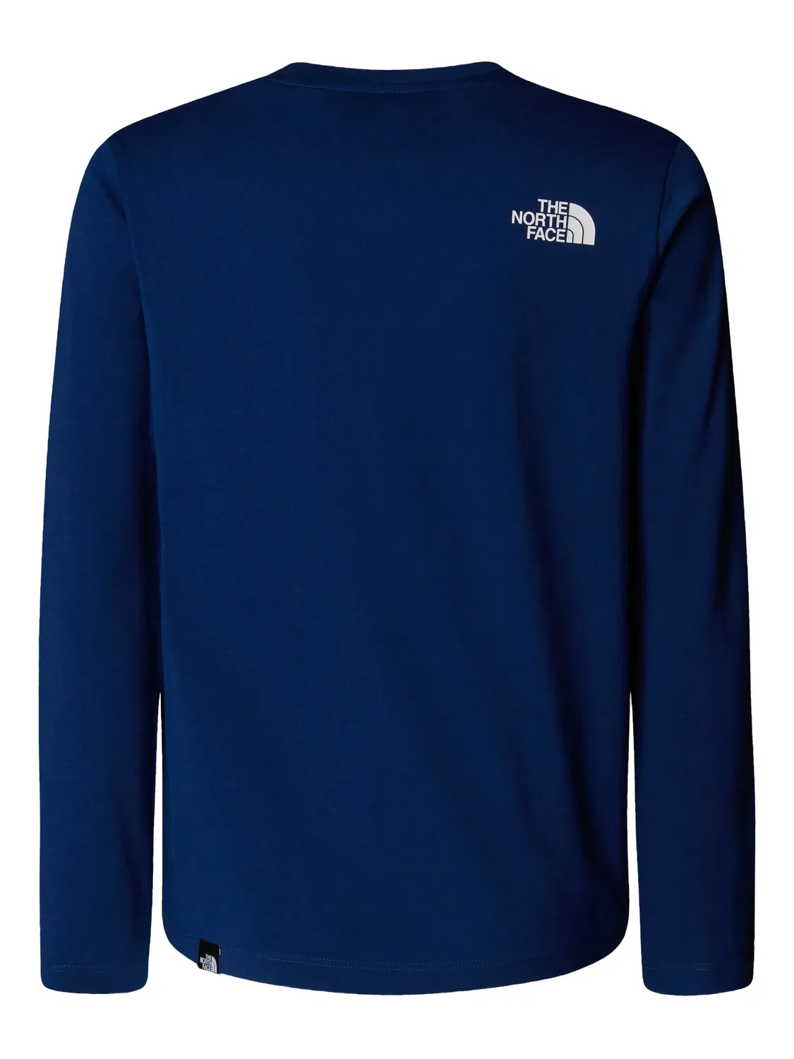 Футболка с длинным рукавом Easy Logo-Print The North Face, темно-синий — фото 3