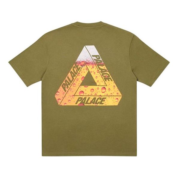 

Футболка PALACE Logo Printing Short Sleeve Unisex, желто-коричневый