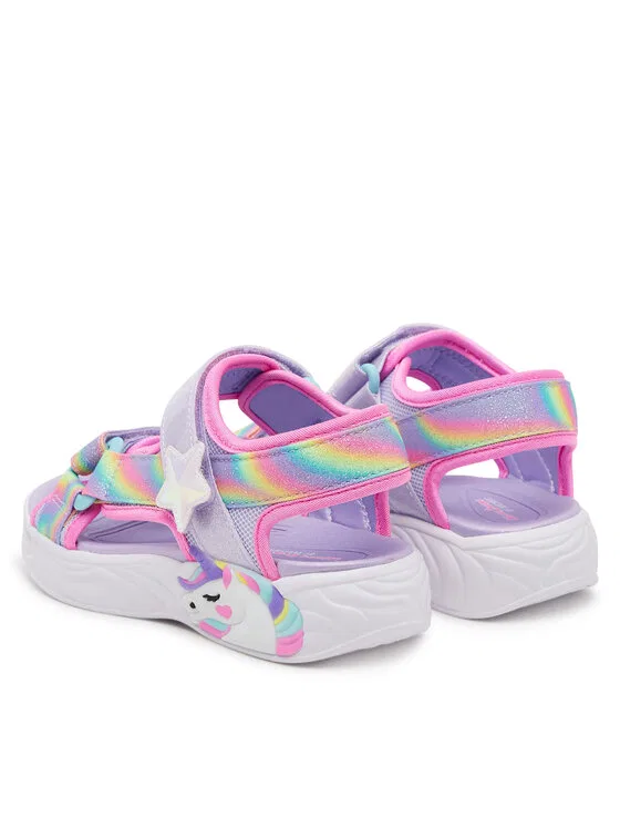 Сандалии Unicorn Dreams Sandal-Dreamy Unicorns Skechers, фиолетовый — фото 3
