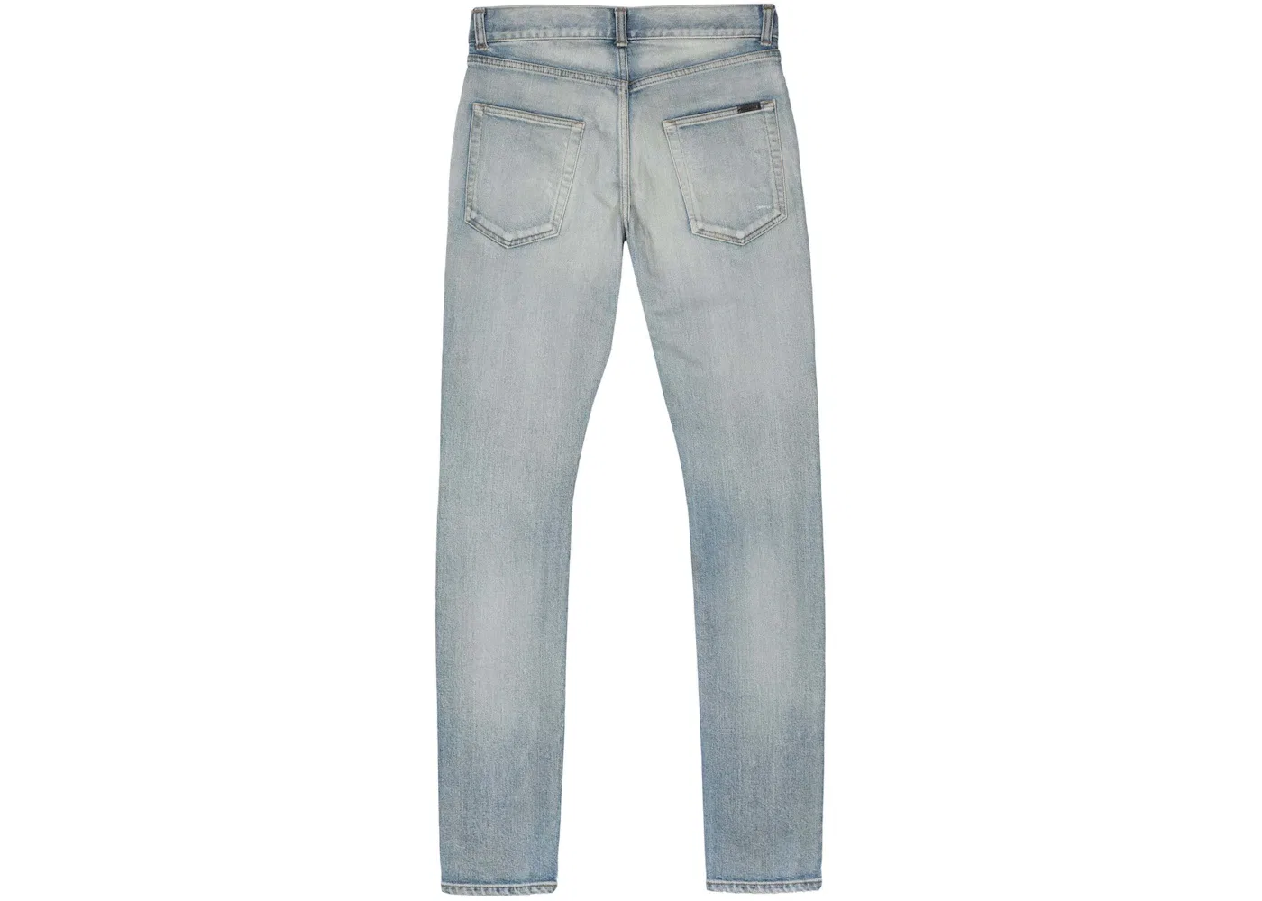 Мужские джинсы скинни с низкой посадкой Jeans Saint Laurent, Santa Monica Blue — фото 2
