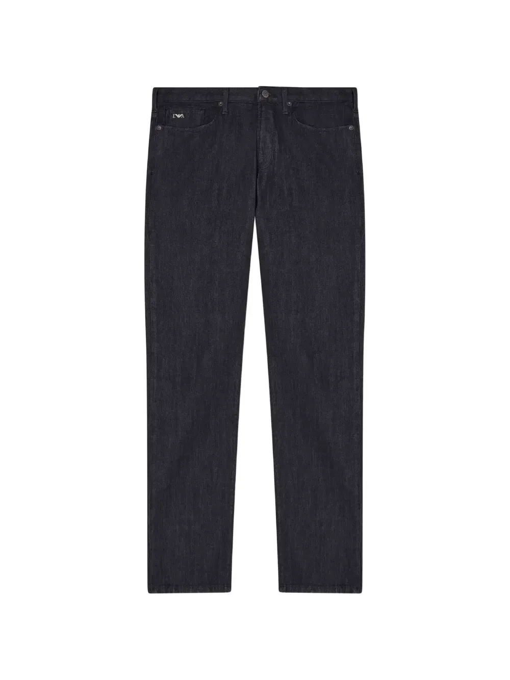 Джинсы J06 с логотипом и пятью карманами Emporio Armani, синий