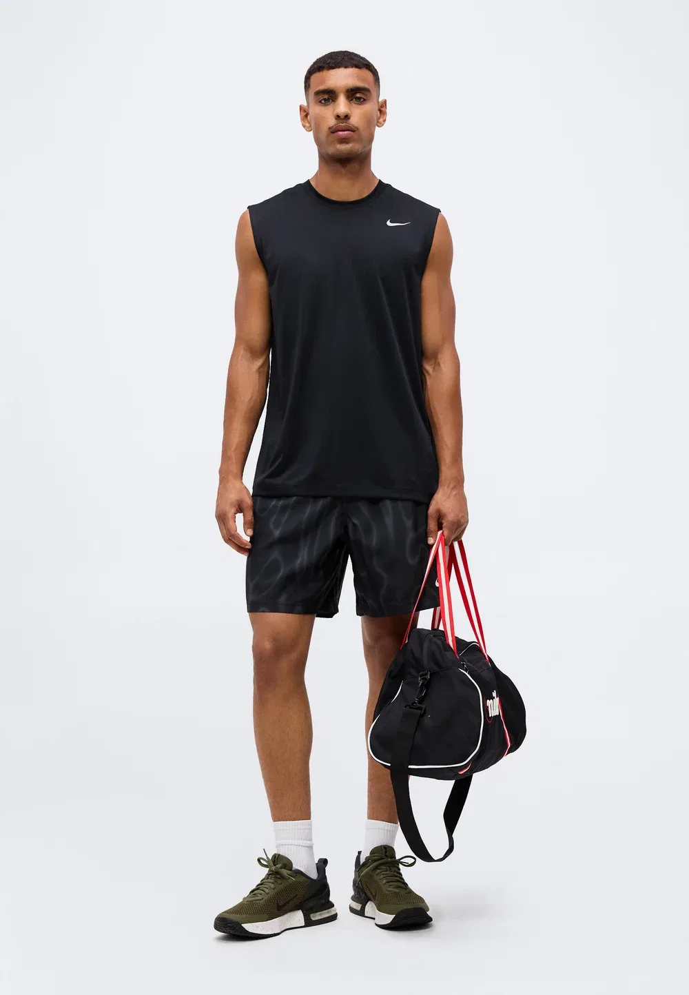 Формовые шорты - спортивные шорты Nike Performance, Black/White — фото 2
